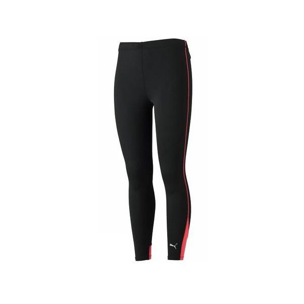 PUMA：プーマ　レディース Light Compression ロングタイツ　901433-07●ブラック/ティーベリー