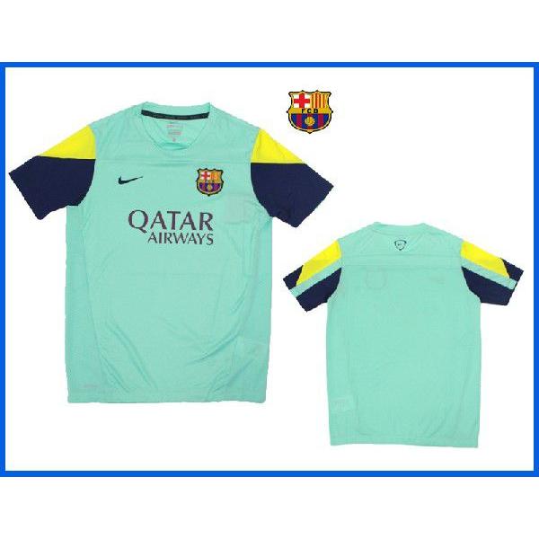 NIKE：ナイキ サッカーウェア【FCB SQUAD DRI-FIT S/S トレーニングトップ】FCバルセロナ レプリカ 2013モデル●国内代理店品