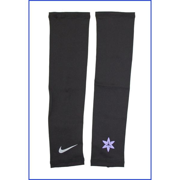 NIKE：ナイキ ランニングスリーブ LILYリリーコレクション・レディース NRS21052OS●ブラック/黒