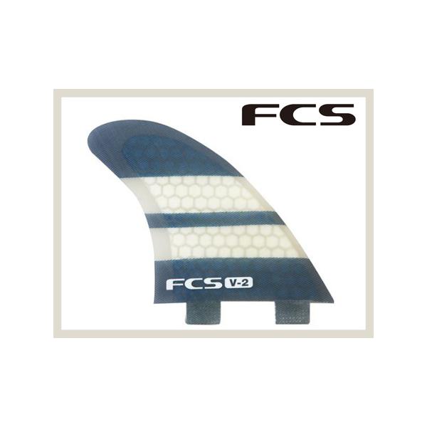 FCS：エフシーエス 【V-2】 PC QUAD フィン MEDIUM 店頭在庫品