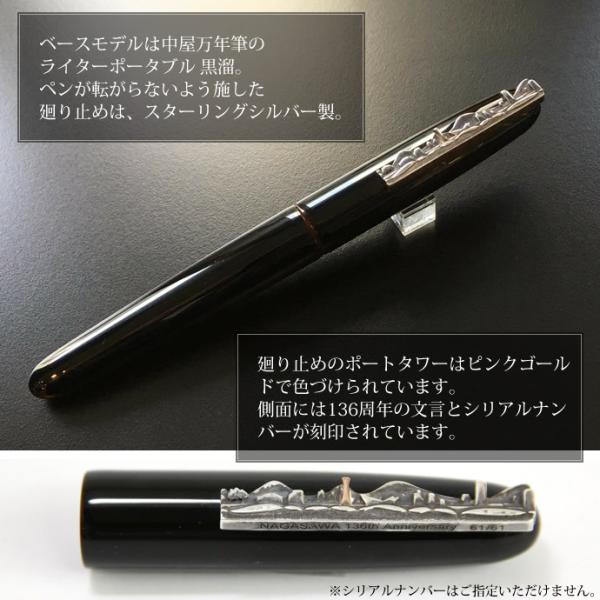 限定生産 Nagasawa 136周年記念万年筆 神戸風景 ナガサワオリジナル 中屋万年筆 ナガサワ文具センター 周年万年筆 中屋万年筆 Dejapan Bid And Buy Japan With 0 Commission