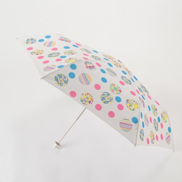 estaa/エスタ × mt 雨傘 折りたたみ傘 (UV) マスキングテープ柄