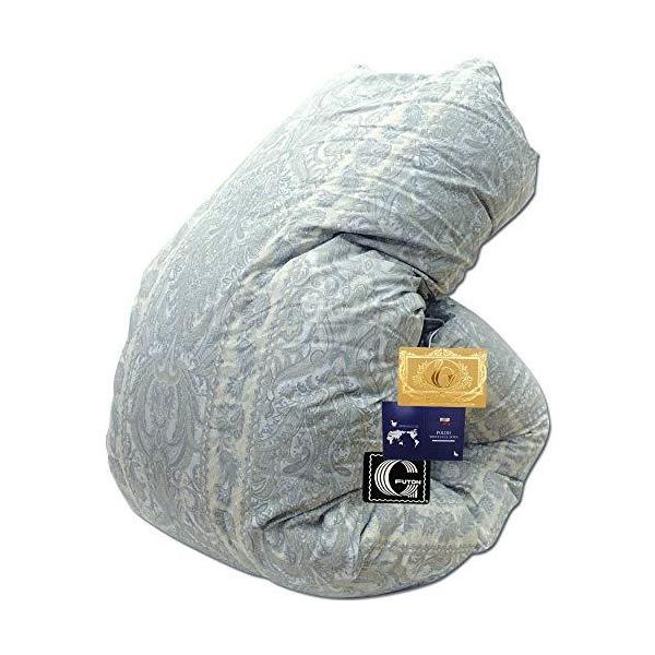 ホワイトダウン93%　本掛け羽毛布団