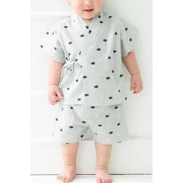 キッズ 甚平 じんべえ 甚平 甚平スーツ ベビー キッズ 子供 男の子 おしゃれ 渦巻き 魚柄 青 ブルー グレー 日本製 安心 安全 夏祭り 七夕 花火 Buyee Buyee 提供一站式最全面最專業現地yahoo Japan拍賣代bid代拍代購服務 Bot Online