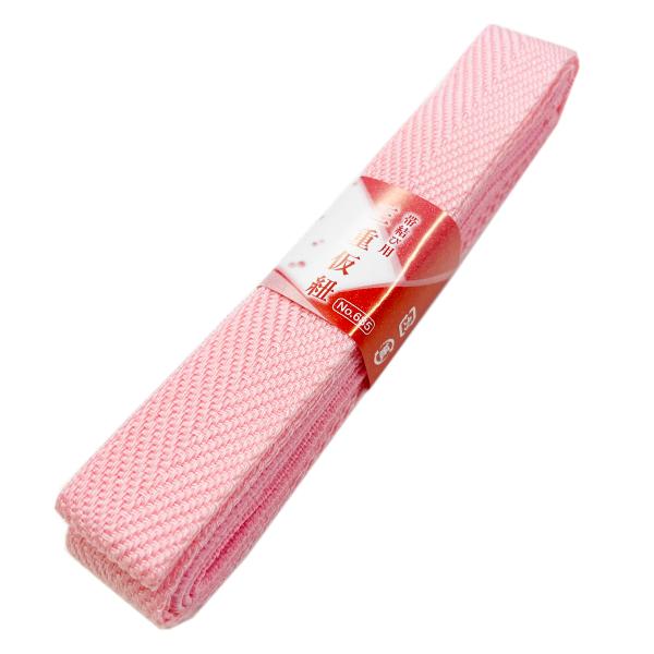 三重仮紐 No.303 ピンク 帯結び用 成人式 あづま姿 在庫処分品 【cp】
