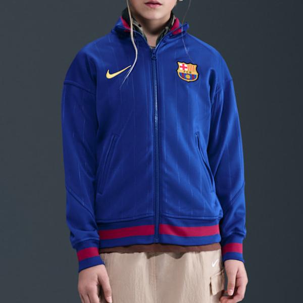 Nikeバルセロナアンセムジャケットジュニア140 150 ジャージ 24/25 Nikeバルセロナアンセムジャケットジュニア140 150 ジャージ 24/25