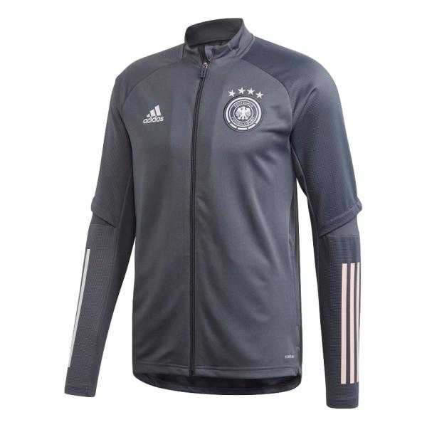 セール特価！在庫限りUEFA 欧州選手権 EURO 2020 ドイツ代表 サッカー オフィシャルグッズ adidas メンズ トレーニングジャケット グレー