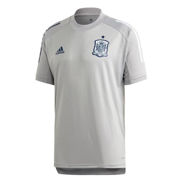 Uefa 欧州選手権 Euro スペイン代表 オフィシャルグッズ Adidas メンズ トレーニングtシャツ グレー Spn029 エルラブンドスポーツ 通販 Yahoo ショッピング