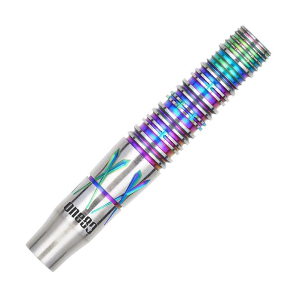 ダーツ バレル One80 ウロボロス4 19g レインボー タングステン90