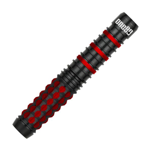 ダーツ バレル One80 テリーネイター 20g ブラック&レッド