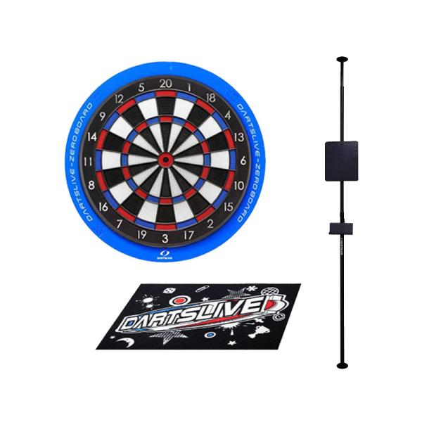 ■内容物・ダーツボード DARTSLIVE-ZERO BOARD ×1・ダーツスタンド DARTSLIVE ポールスタンド ×1・ダーツマット DARTSLIVE マット ×1■ダーツボード DARTSLIVE-ZERO BOARD静音と快...