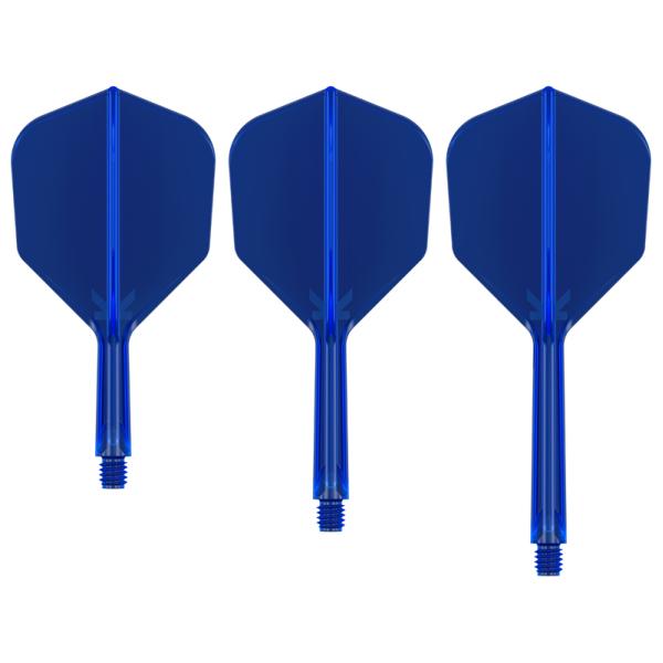 特許取得済みの『ツイストシステム』を採用した高性能オールインワン型フライト＆シャフトシステム軽さ、硬さ、柔らかさを兼ね備えたKフライトシステムは、K FLEX SHAPE 26mm で1.41g と非常に軽量シャフト部分は、他のダーツがヒッ...