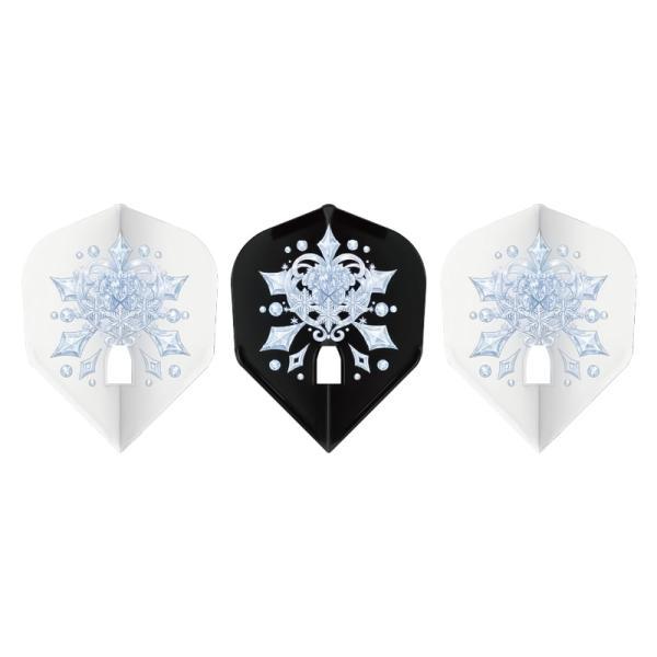 ダーツ フライト ユニコーン×エルフライト PRO 文山雪華 ver.1 シェイプ ミックス シャンパンリング対応