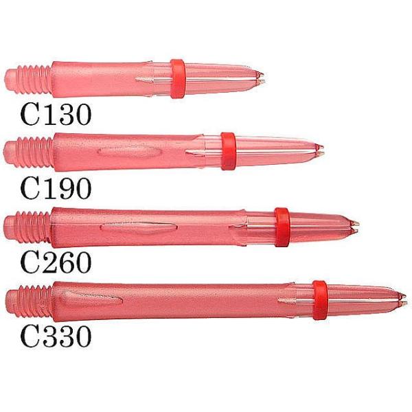 ■3本入り(Lリング付)●純国産シャフトフライトとの隙間をなくし、ティップをすべりこませ圧倒的な弾かれづらさを実現しました業　種：シャフト ] LARO SHAFT（ラローシャフト）メーカー：L-styleモデル：クリアーモデル