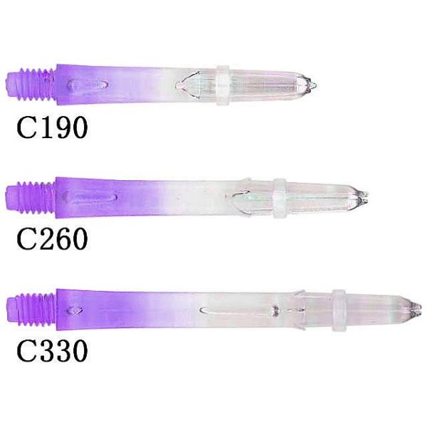 ■3本入り(Lリング付)●純国産シャフト。フライトとの隙間をなくし、ティップをすべりこませ圧倒的な弾かれづらさを実現。※商品により染まり具合にばらつきがございますので予めご了承の上、ご購入下さい。業種：シャフト 　 LARO グラデーション...