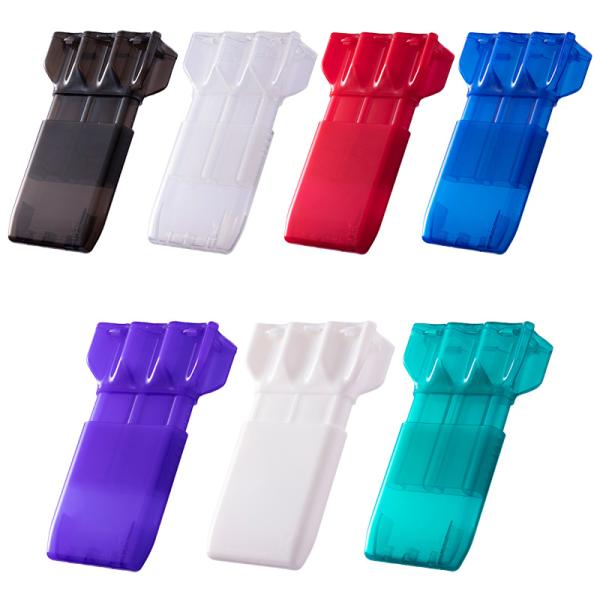 [Release date: April 25, 2025]・8段階の長さ調節が可能なアジャスター付き。簡単にマイダーツの長さにジャストフィット。・最長16cmのセッティングまで収納可能。（フライト先端からチップ先端までの全体の長さ）・ダー...