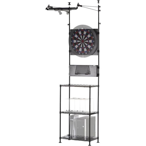 ダーツボード スタンド BLITZER 【ブリッツァー】 ライティングシステムダーツスタンド BSD39-BK (Lighting System Darts Stand)