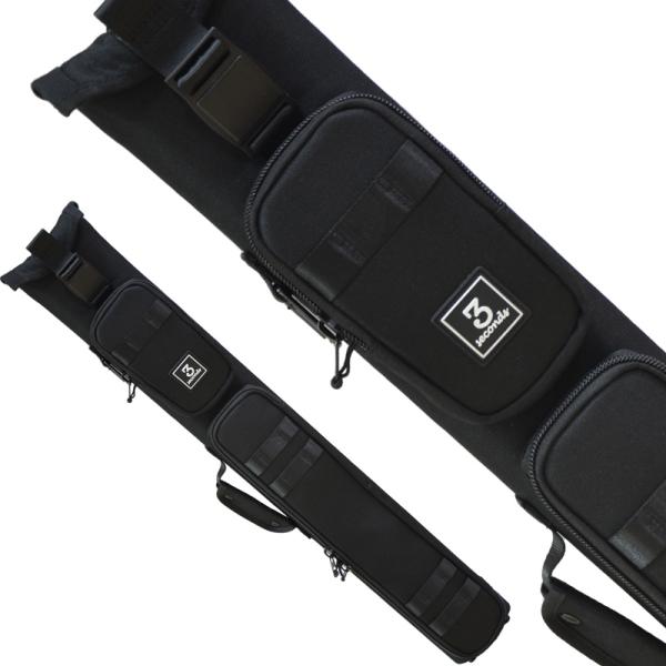 ビリヤード キューケース スリーセカンズ ブラック 2バット4シャフト