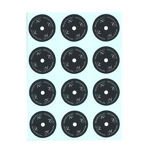 ビリヤード フットスポットマーカープロ 1シート12枚入り