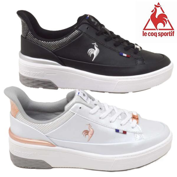 ルコックスポルティフ LCS セーヴル リフト II SI スニーカー 防水 消臭 軽量 le coq sportif LU5FRS74LZ le coq sportif（ルコックスポルティフ） レディース スニーカー
