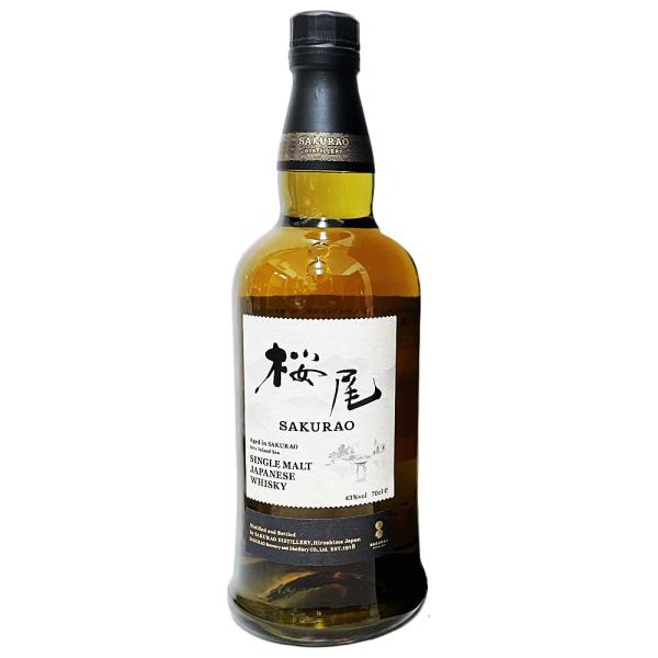 シングルモルトジャパニーズウイスキー桜尾 43度 700ml（☆箱なし