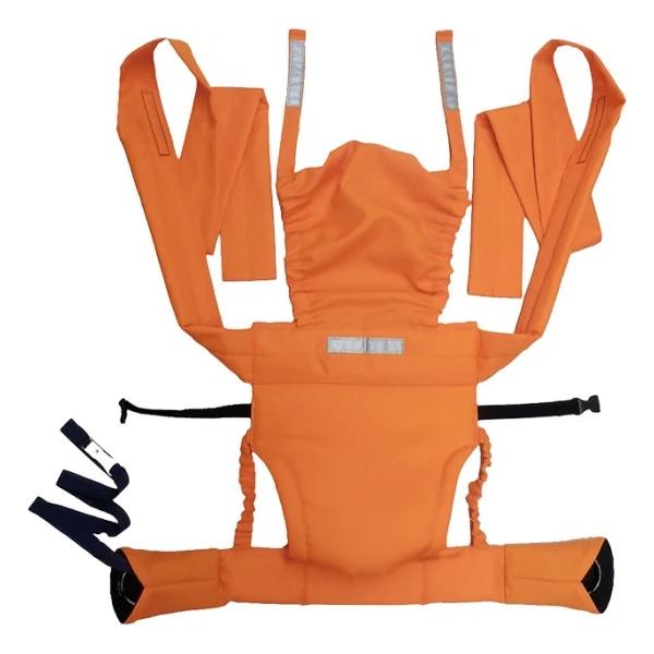 ●昔ながらのひも式タイプで装着が簡単なおんぶ専用の避難用1人抱き抱っこ紐です。●子どもの体や頭をすっぽり覆えるフードには防炎性能試験適合生地を使用。【サイズ】縦40×横29cm【質量】約440g【材質】本体・フード表:ポリエステル100%(...