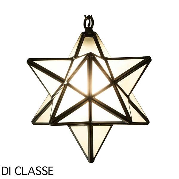 DI CLASSE ディ　クラッセ　星型ペンダントライト　正規品 DI CLASSE（ディクラッセ） ペンダントライト 星型 1灯 LED電球付
