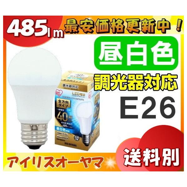 �A�C���X�I�[���} LDA5N-G/W/D-4V1 LED�d�� E26 40W �����F �S�����^�C�v ������Ή� LDA5NGWD4V1�u�敪A�v
