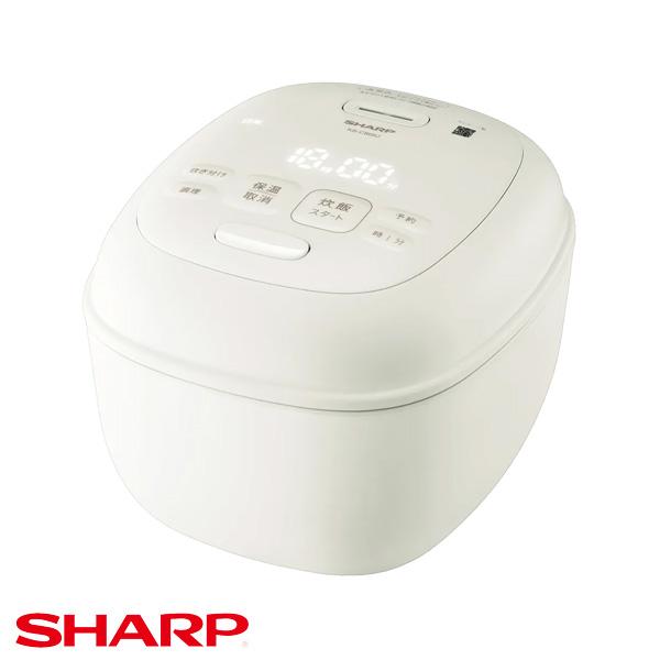 SHARP（シャープ） KSCS05J-W ジャー炊飯器 3mm厚釜&球面炊き 3合炊き