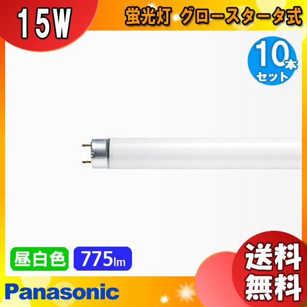 [10�{�Z�b�g]�p�i�\�j�b�N FL15NFF3 �u���� 15�` 15W �O���[�X�^�[�^�� �����F�u���������v