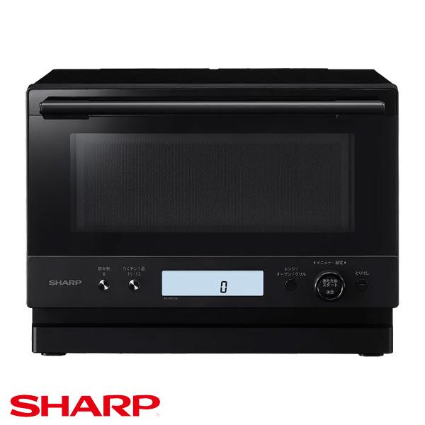 SHARP シャープ オーブンレンジ RE-WF236-B 省スペース設置 角皿スチーム 23L ブラック SHARP（シャープ） RE-WF236-B オーブンレンジ 角皿スチームモデル 23L