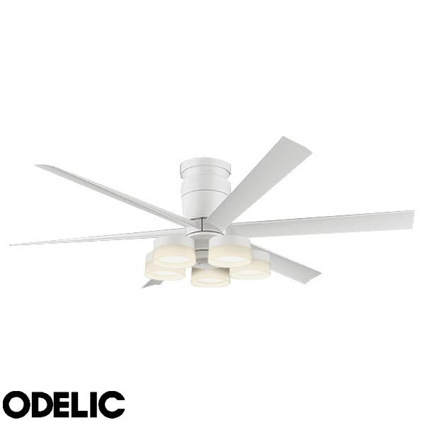 ODELIC オーデリック WF237P1+WF258PR LED シーリングファンライト 8畳