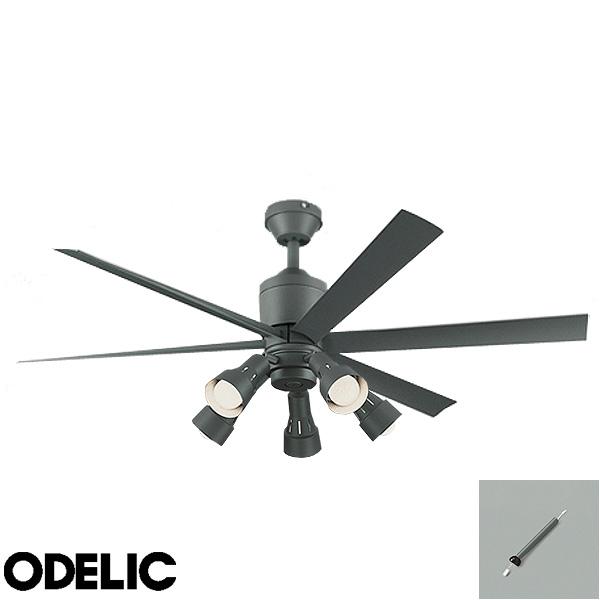 ODELIC WF 249 シーリングファン 新品未使用　チャコールグレー Amazon | オーデリック シーリングファン本体 DC MOTOR FAN 6枚