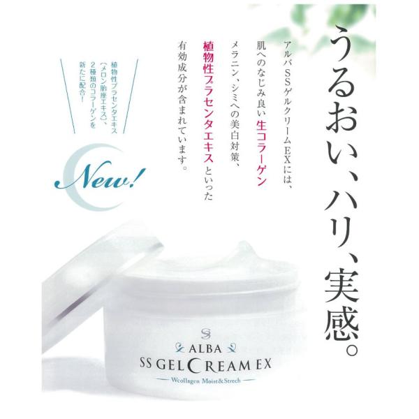 6個セット アルバ Ssゲルクリームex 150g 生コラーゲン プラセンタエキス 美容液 乾燥肌 潤い うるおい ハリ 保湿 乾燥対策 送料無料 Www Nlqp Com