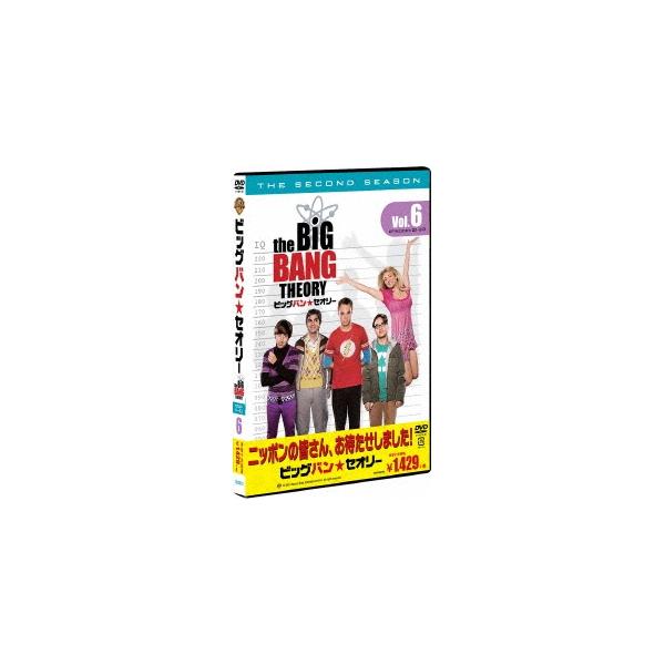ビッグバン★セオリー＜セカンド・シーズン＞ Vol.6 【DVD】