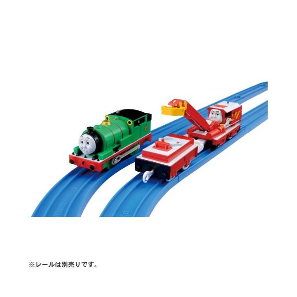 ■発送倉庫:玩具倉庫（※千葉県からの発送）■種別:おもちゃ■発売日:2012/07/26■メーカー:タカラトミー■対象年齢:3歳以上■説明:「パーシー＆ロッキー」が新パッケージになって登場！  ・1スピード走行 ・スイッチOFFで手転がし可...