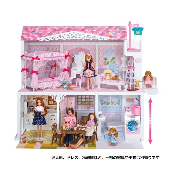タカラトミー リカちゃん ドリームハウス エレベーターのある あこがれのおうち 着せ替え人形 価格比較 価格 Com