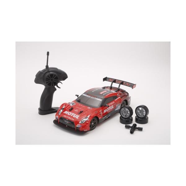 16sc Drift Racing MOTUL AUTECH GT-R 4WD (赤)おもちゃ こども 子供 ラジコン 6歳
