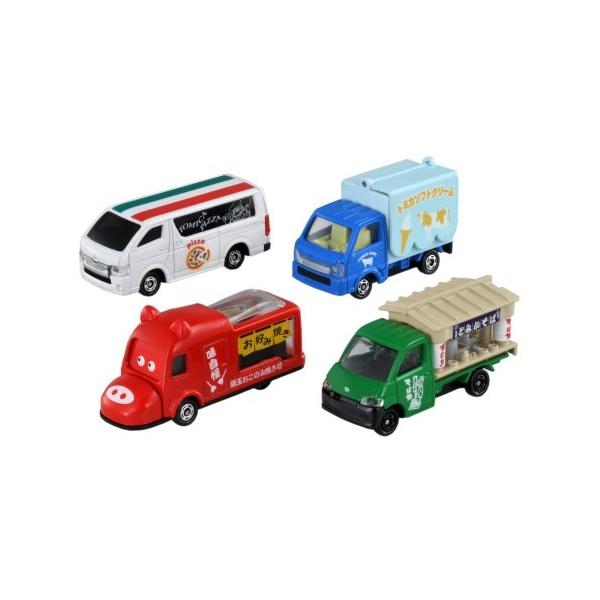 タカラトミー トミカ わくわく トミカのたべもの屋さんセット ミニカー 価格比較 価格 Com