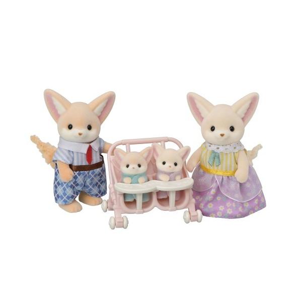 シルバニアファミリー エポック社 シルバニアファミリー フェネックファミリー FS-48 (着せ