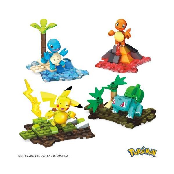 メガブロック メガコンストラックス ポケモン カントー地方チーム ブロック 価格比較 価格 Com