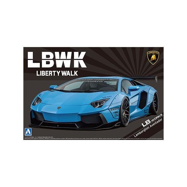 アオシマ LBワークス ランボルギーニ アヴェンタドール Ver.1 1／24 