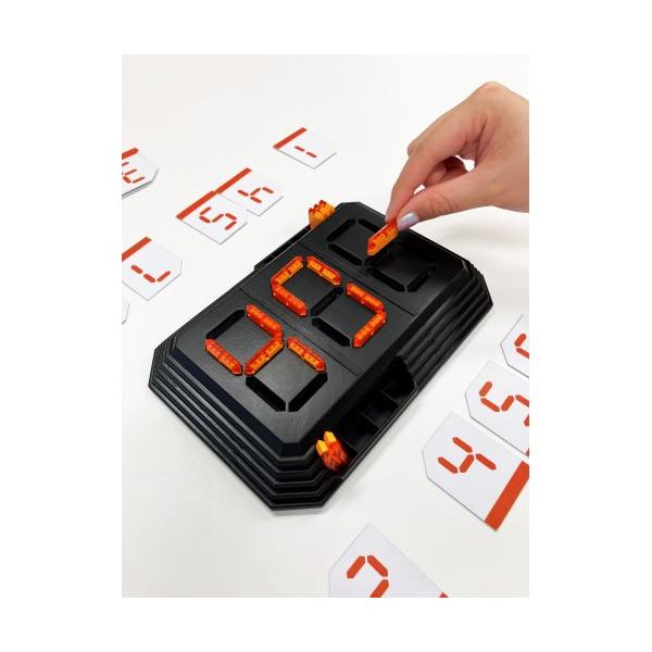 ■発送倉庫:玩具倉庫（※千葉県からの発送）■種別:おもちゃ■発売日:2023/10/19■メーカー:メガハウス■対象年齢:6歳以上■説明:相手より先に7つの数字を完成させる対戦型頭脳ゲームです。  本体、セグパーツは立体的で触れば形状が解る...