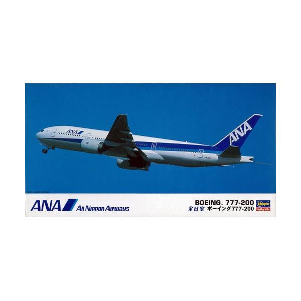 新品未組立品 ハセガワ ANA 1/200 ボーイング 777-200ER ANA ボーイング 777-200 1／200スケール 【4】 (プラモデル)【再販