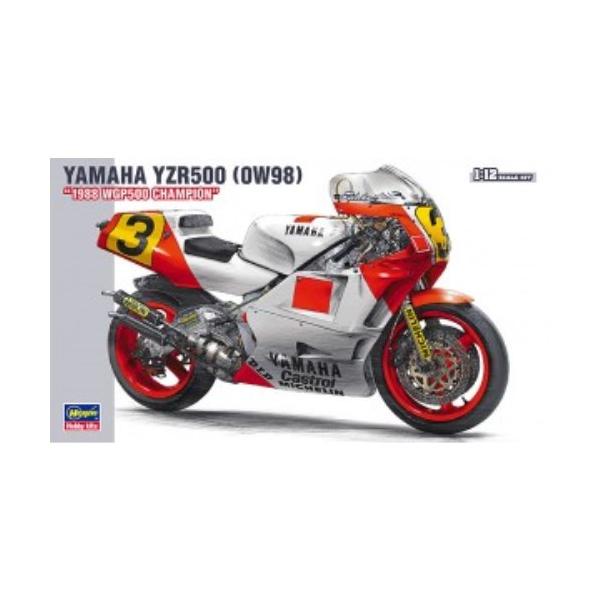 1／12 ヤマハ YZR500 (0W98) ’1988 WGP500 チャンピオン’ 【BK3】 (プラモデル)【再販】