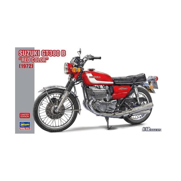 1／12 スズキ GT380 B 'レッドカラー' 【21756】 (プラモデル