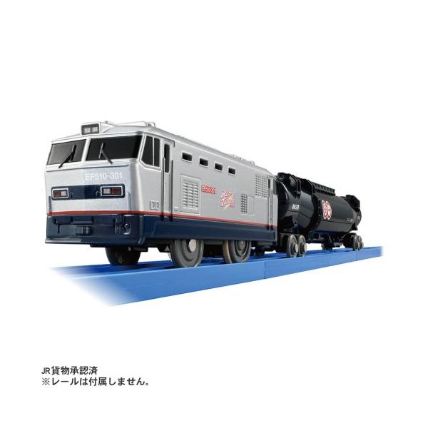 ■発送倉庫:玩具倉庫（※千葉県からの発送）■種別:おもちゃ■発売日:2023/12/27■メーカー:タカラトミー■対象年齢:3歳以上■説明:EF510レッドサンダーの九州地区向けに運行をしているシルバー仕様がプラレールに登場！ 車体色はシル...
