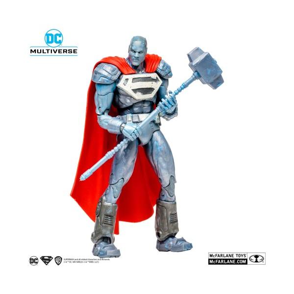 『DCコミックス』 【DCマルチバース】 7インチ・アクションフィギュア ＃257 スティール ［コミック／Reign of Superman］フィギュア スーパーマン