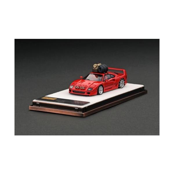 PGM 1／64 F40 Red Snow Drifting ver. 【PGM-640902-1】 (ミニカー)ミニカー