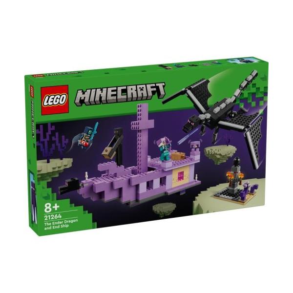 LEGO レゴ マインクラフト エンダー ドラゴンとエンドシップ LEGO レゴ マインクラフト エンダー ドラゴンとエンドシップ